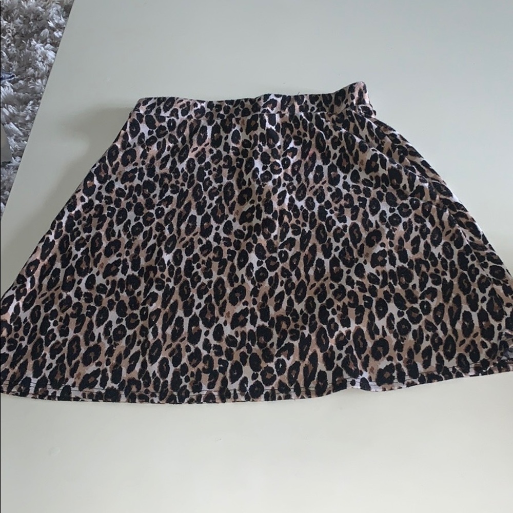 Charlotte Russe Cheetah print skirt